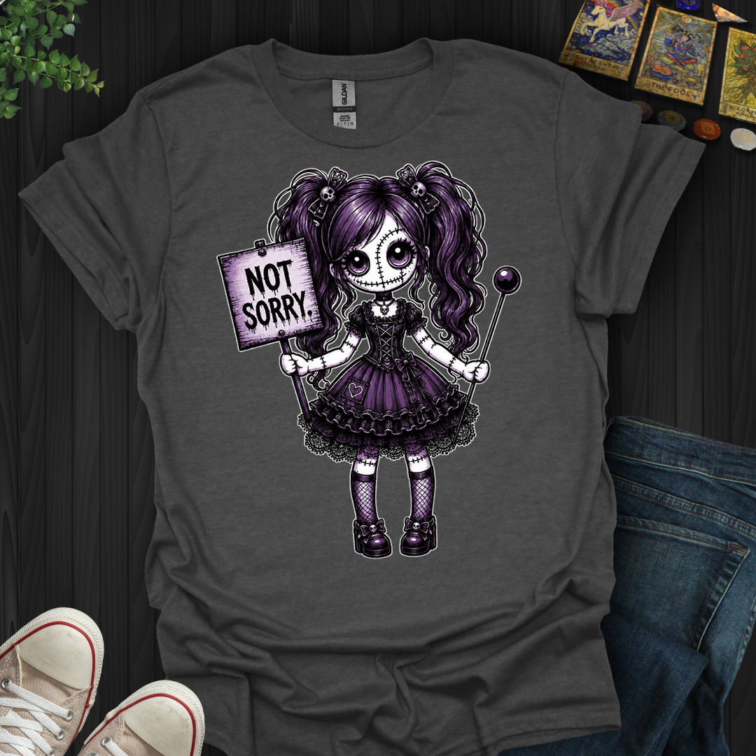 Not Sorry Voodoo Doll- T-Shirt