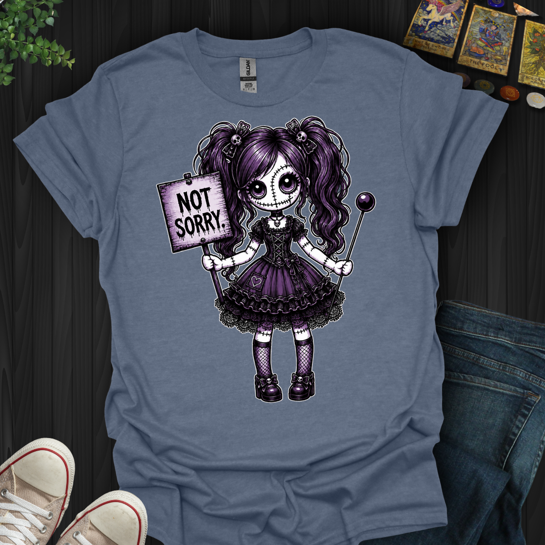 Not Sorry Voodoo Doll- T-Shirt