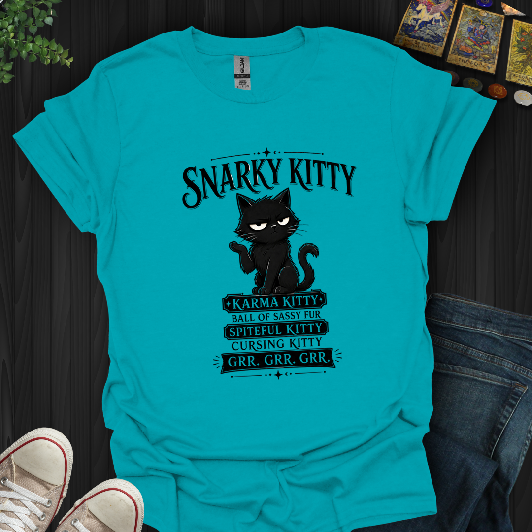 Snarky Kitty- T-Shirt