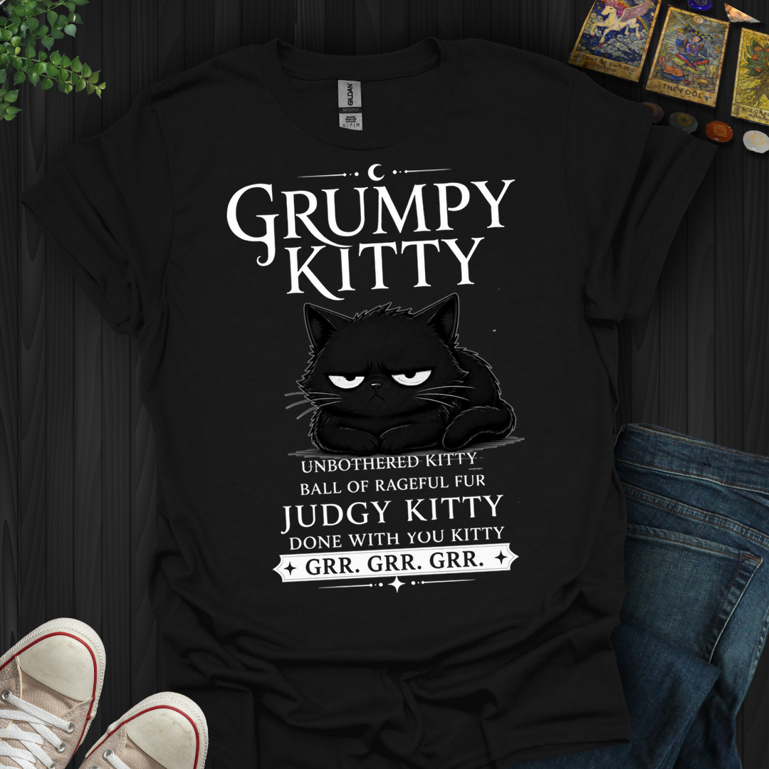 Grumpy Kitty- T-Shirt