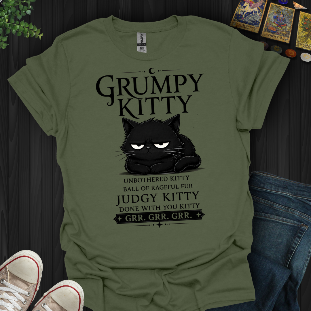 Grumpy Kitty- T-Shirt