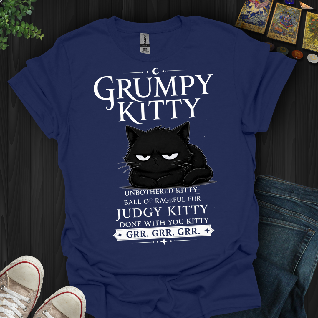 Grumpy Kitty- T-Shirt