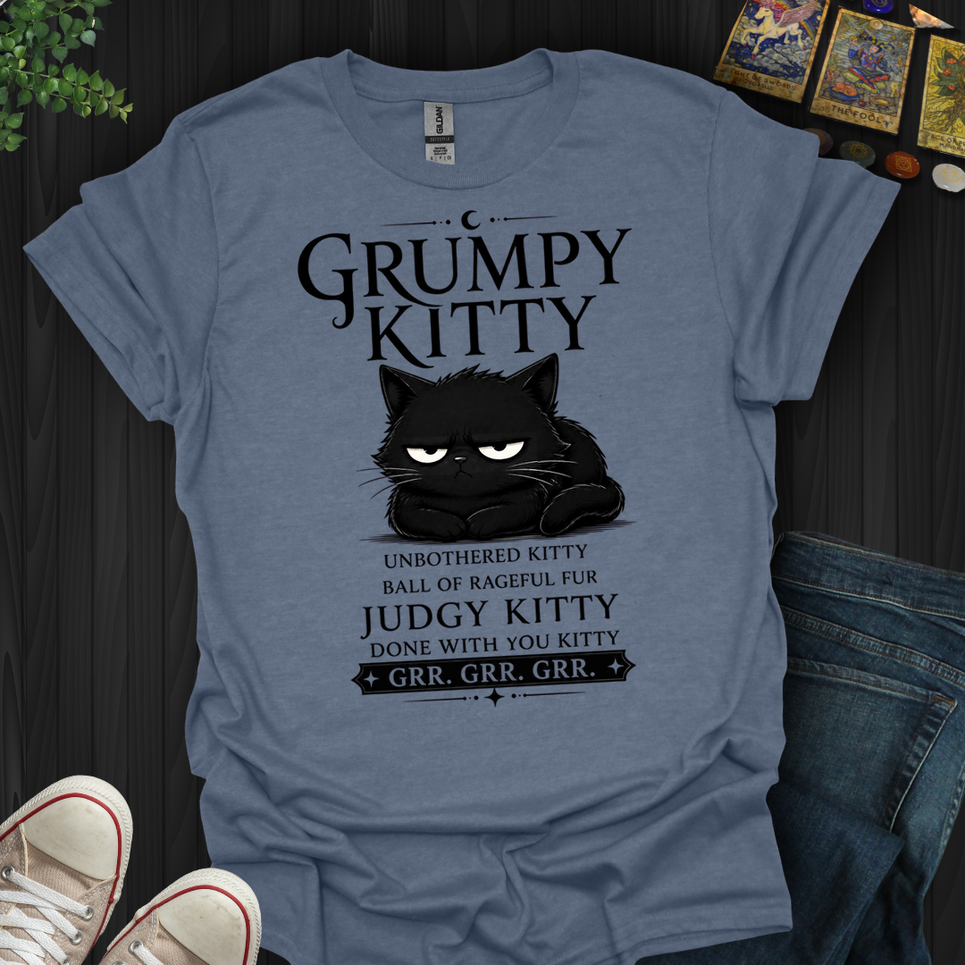 Grumpy Kitty- T-Shirt