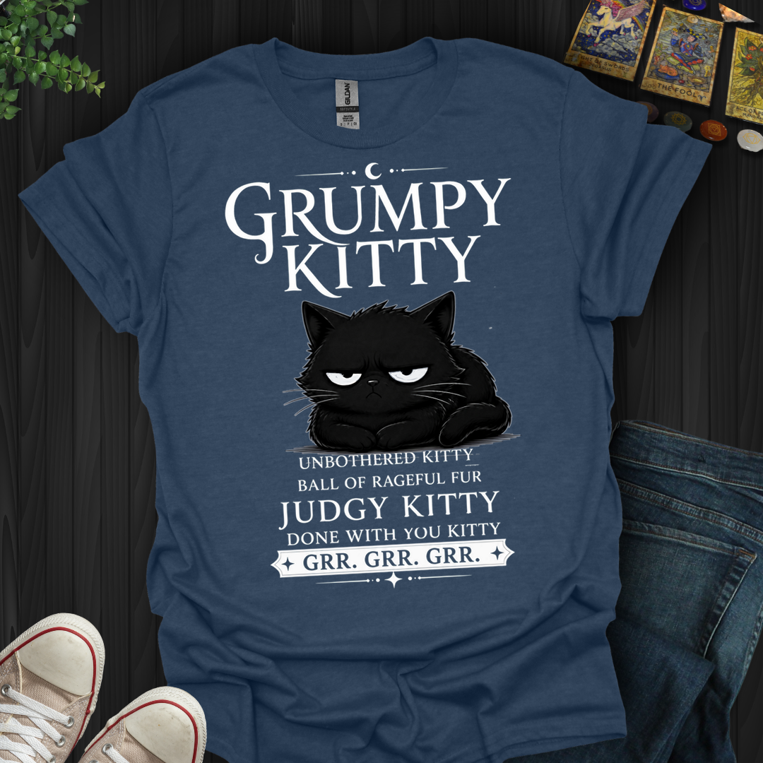 Grumpy Kitty- T-Shirt