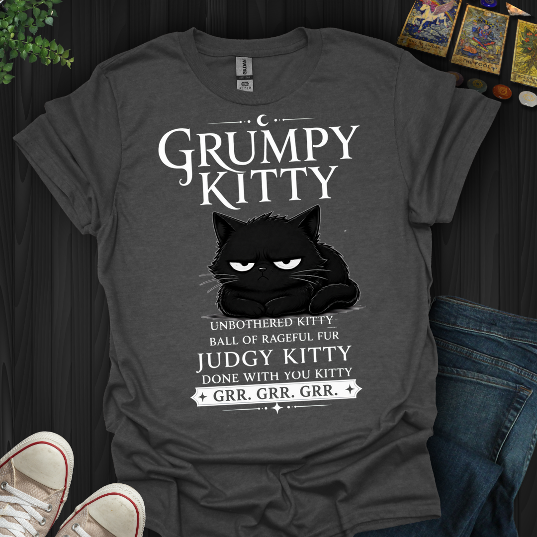 Grumpy Kitty- T-Shirt