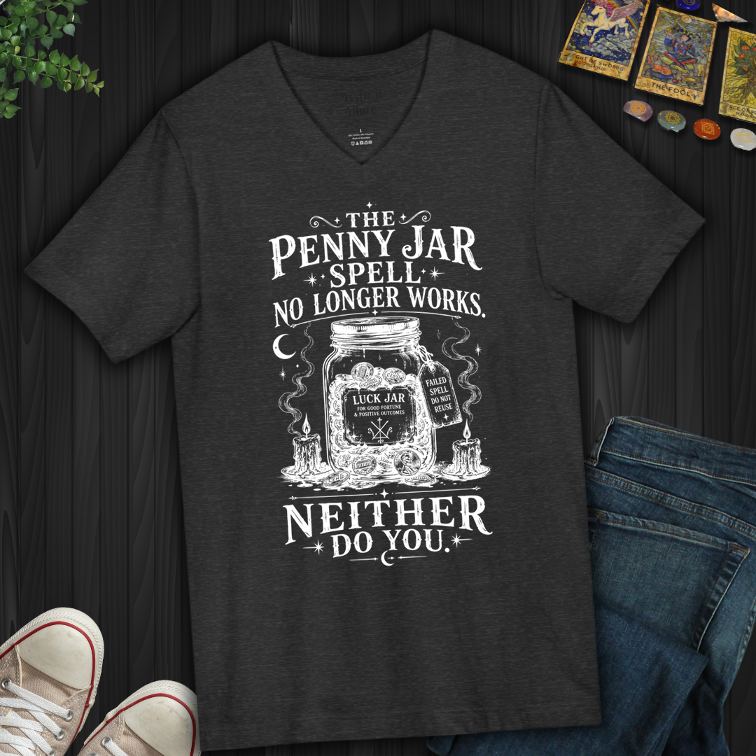 Penny Jar Spell- V-Neck