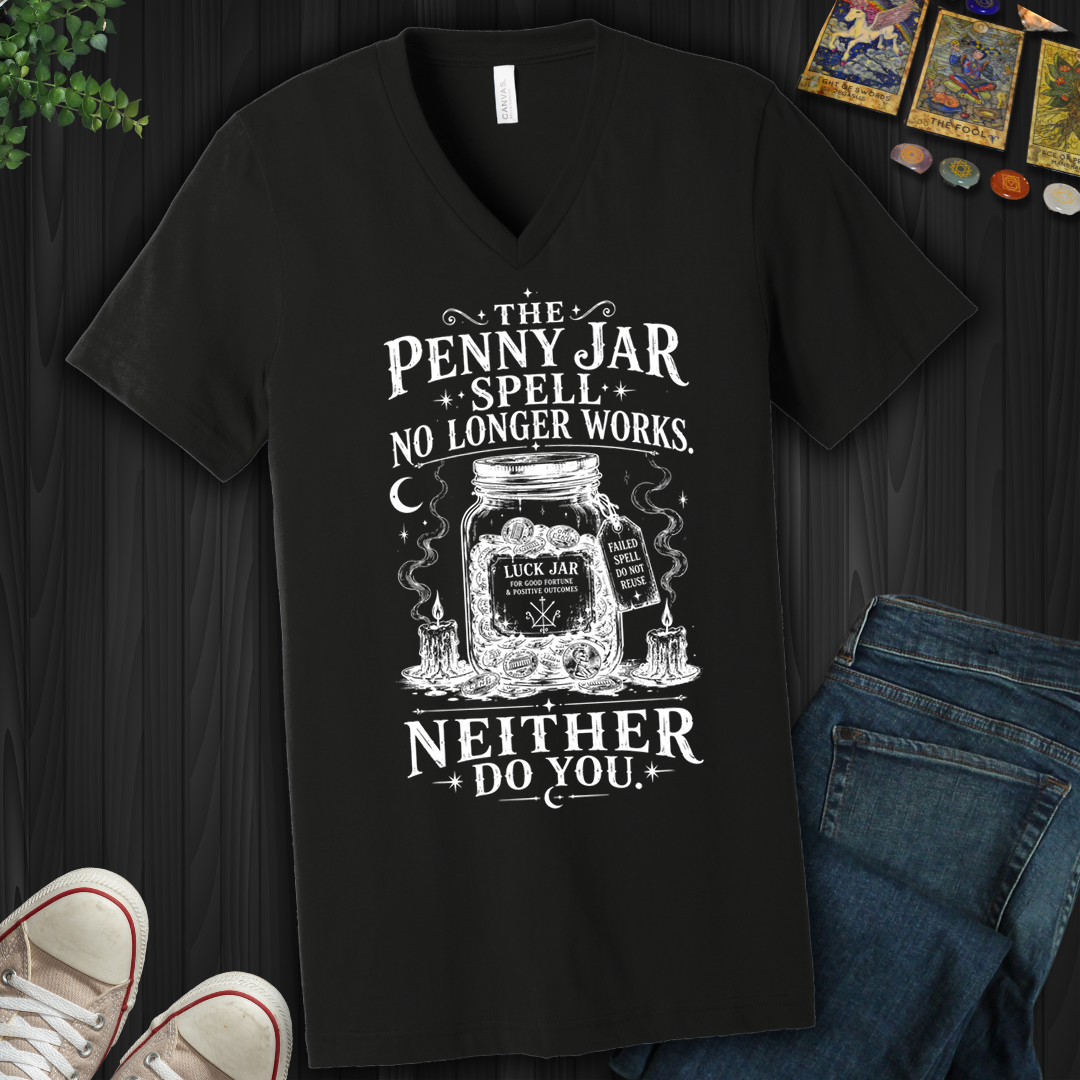 Penny Jar Spell- V-Neck