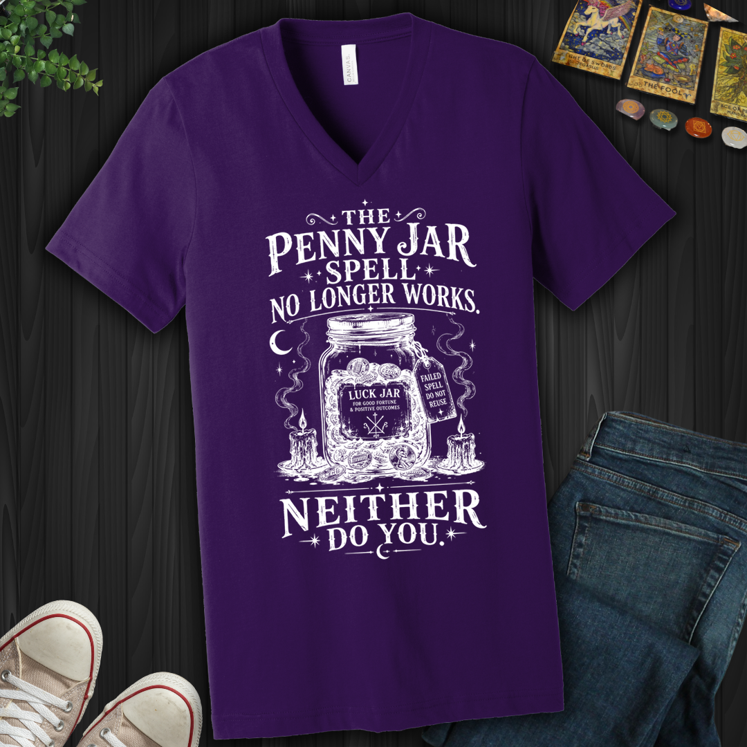 Penny Jar Spell- V-Neck
