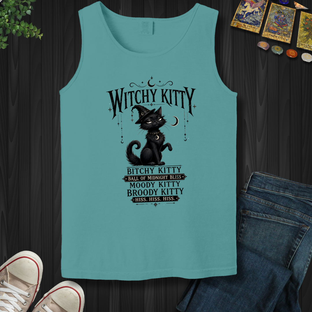 Witchy Kitty- Tank Top
