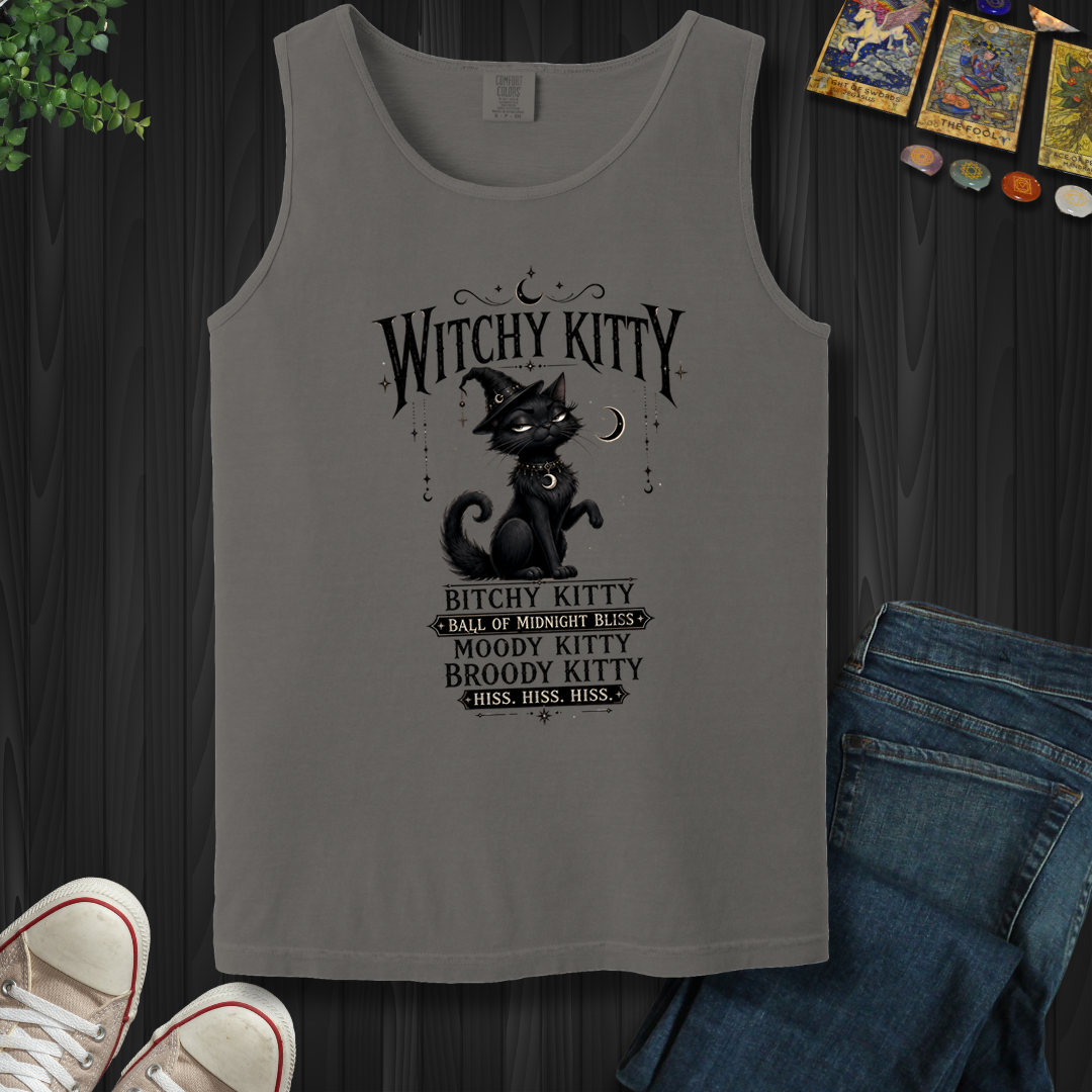 Witchy Kitty- Tank Top