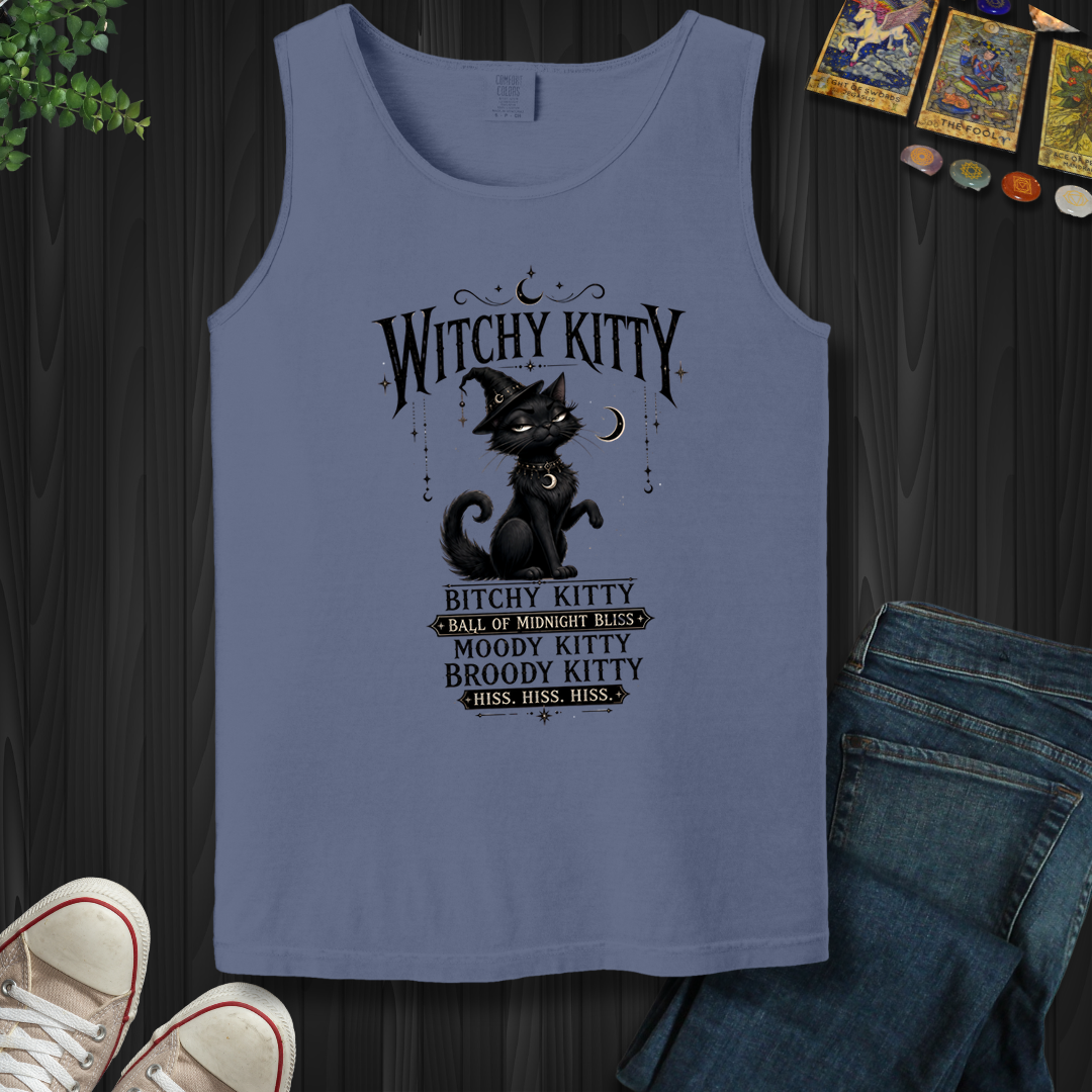 Witchy Kitty- Tank Top