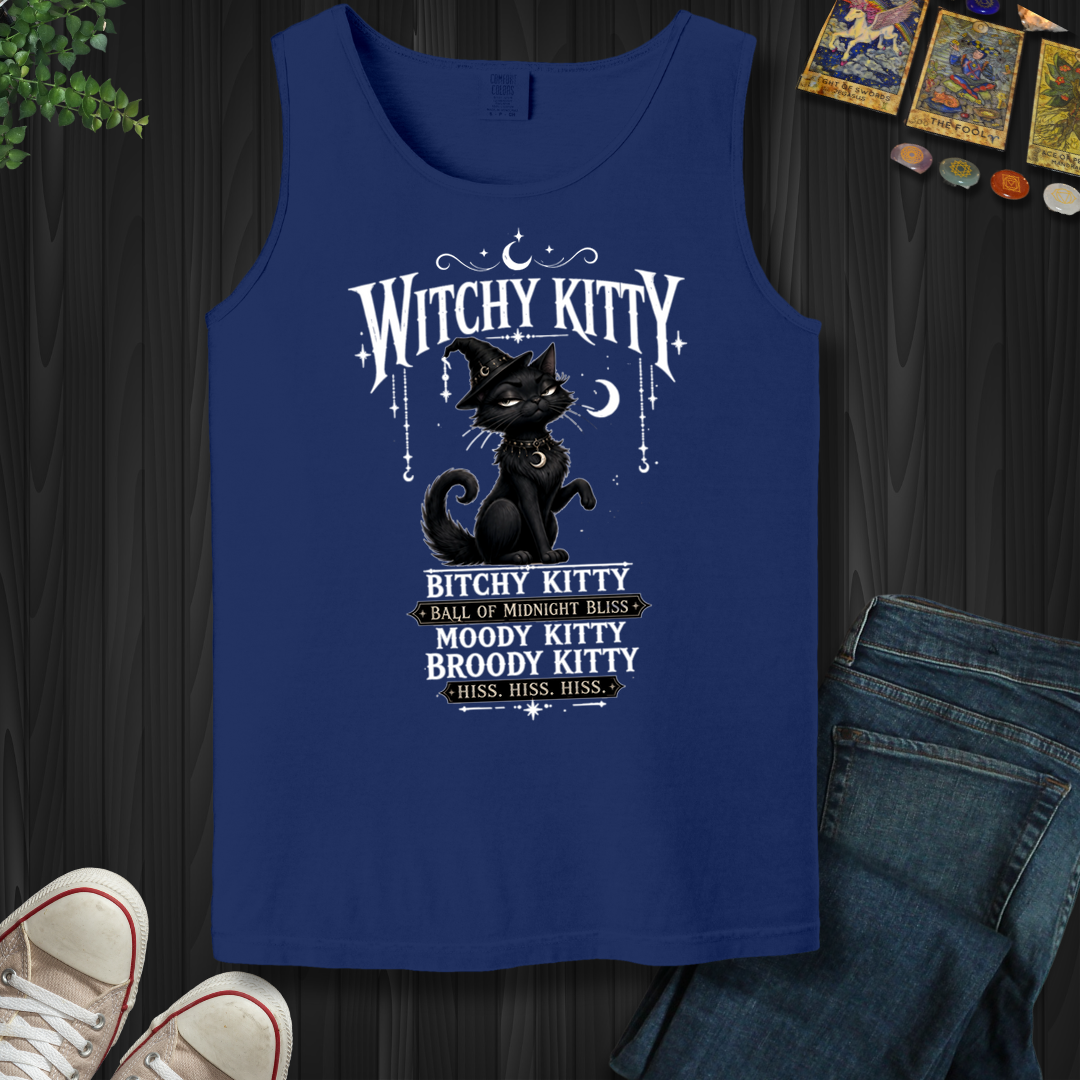 Witchy Kitty- Tank Top