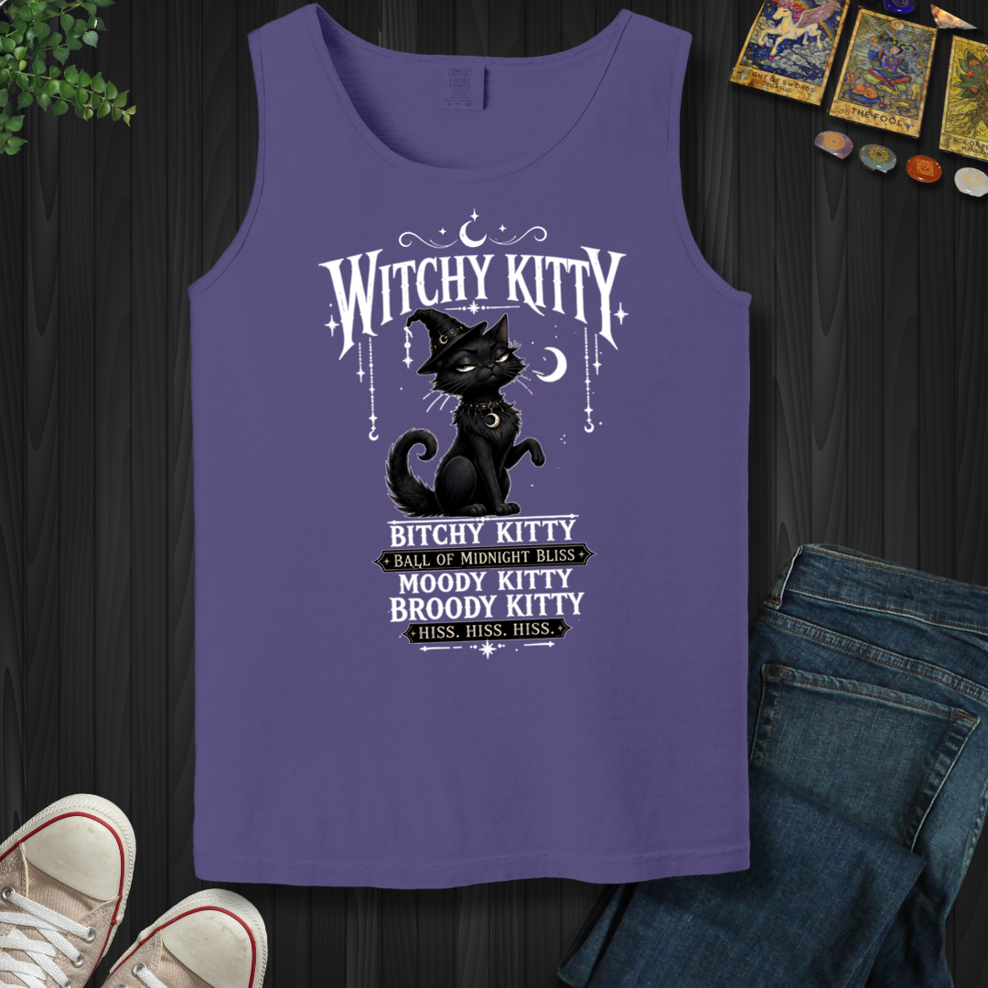 Witchy Kitty- Tank Top
