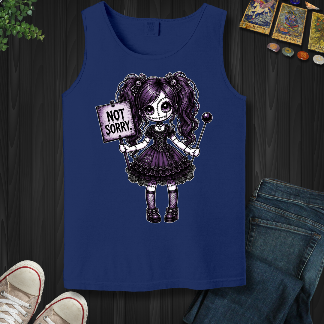 Not Sorry Voodoo Doll- Tank Top