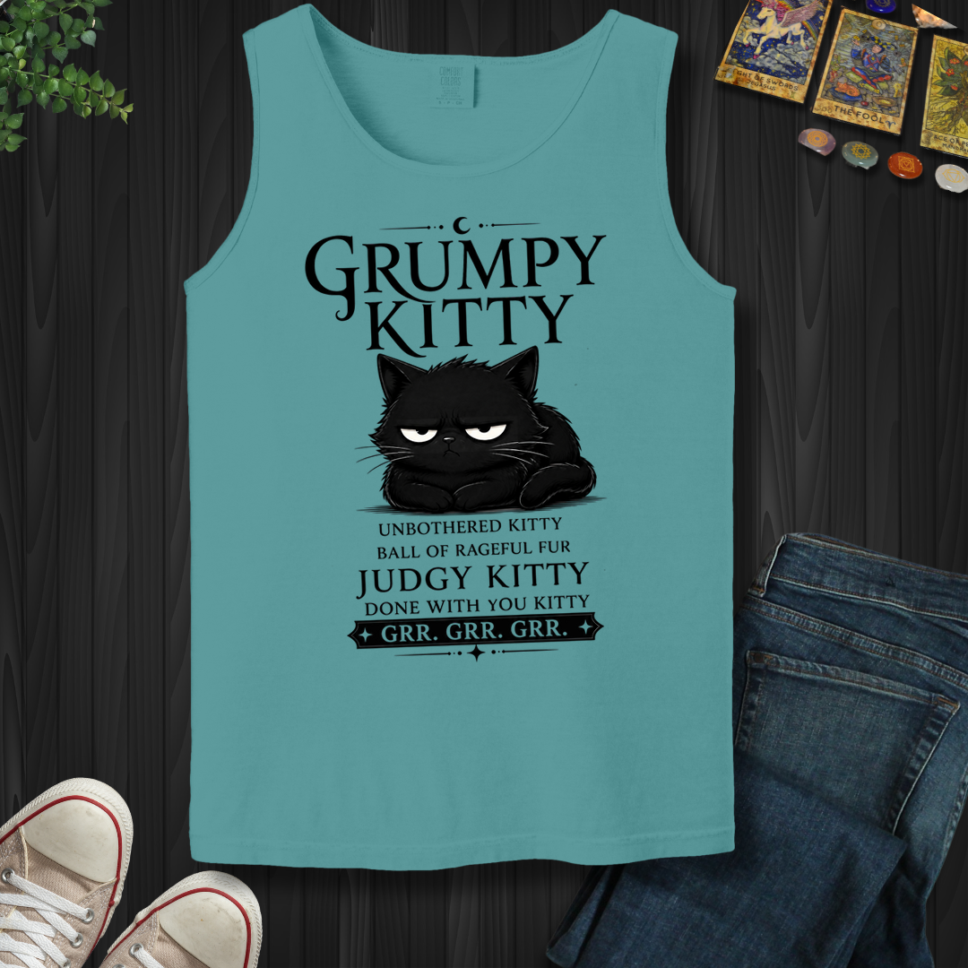 Grumpy Kitty- Tank Top