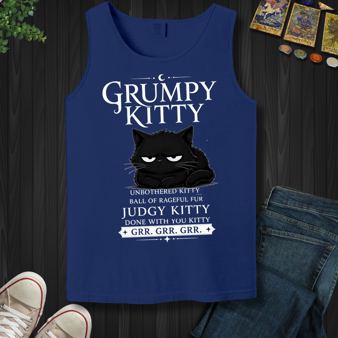 Grumpy Kitty- Tank Top