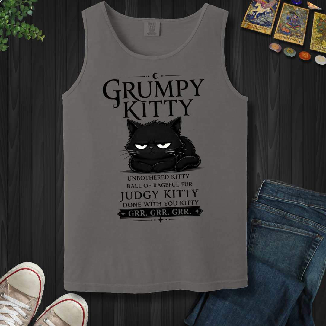 Grumpy Kitty- Tank Top