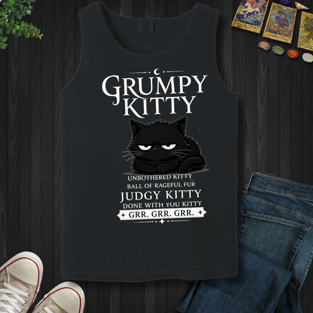 Grumpy Kitty- Tank Top