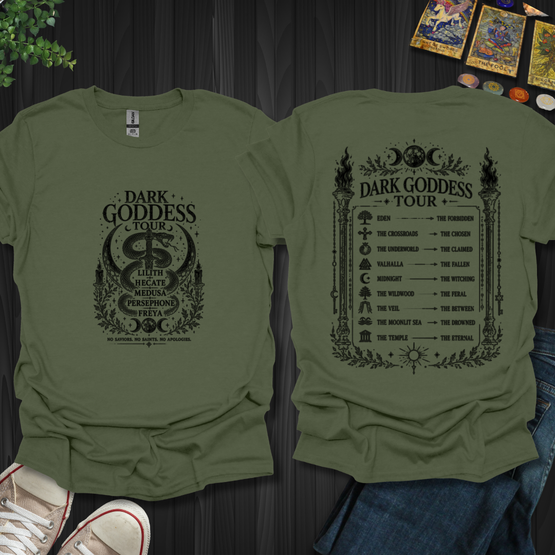 Dark Goddess Tour Front & Back T-Shirt