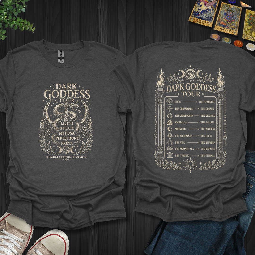 Dark Goddess Tour Front & Back T-Shirt
