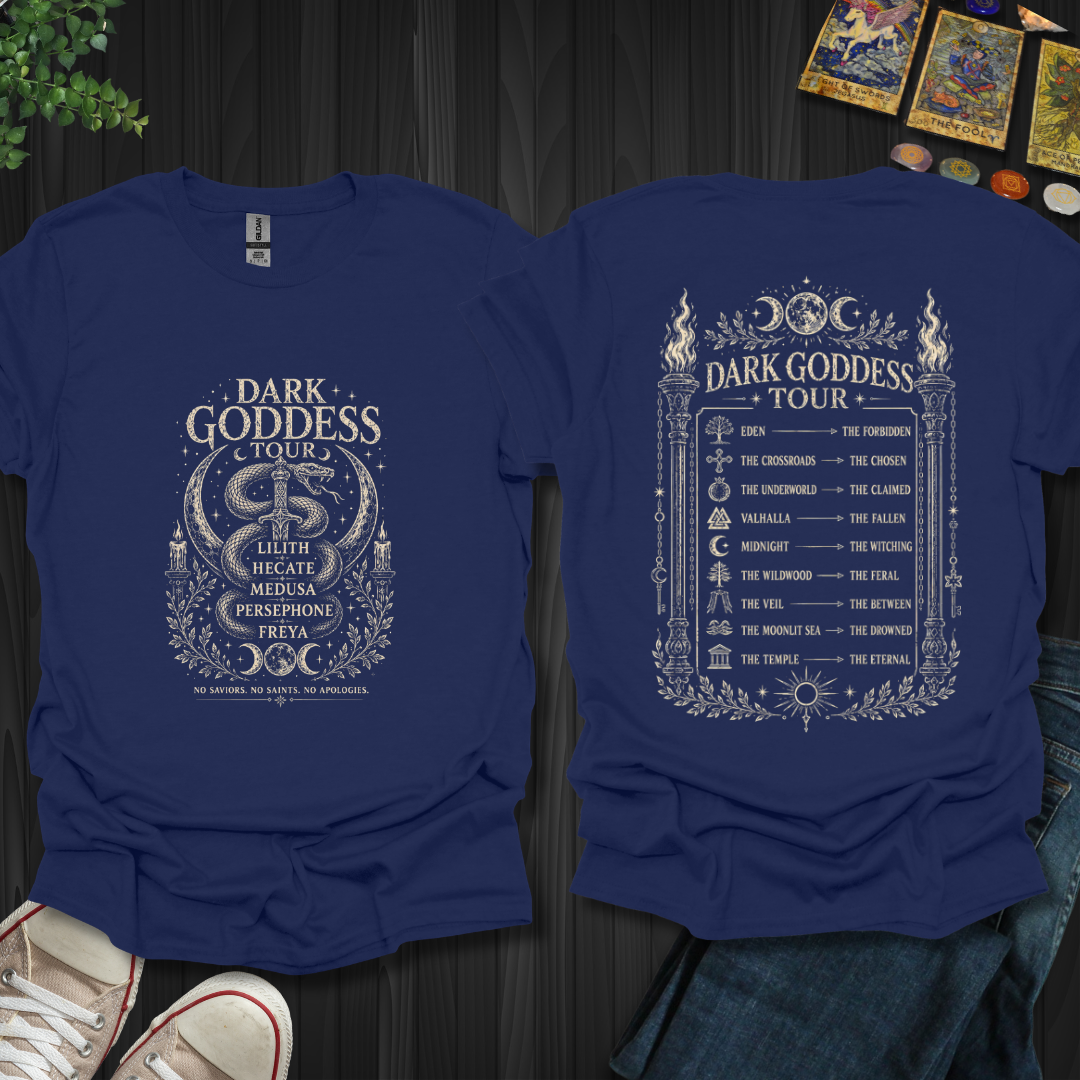 Dark Goddess Tour Front & Back T-Shirt