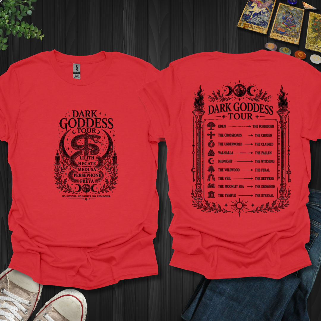 Dark Goddess Tour Front & Back T-Shirt