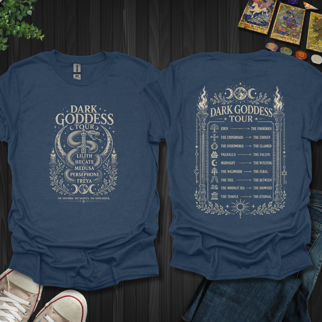 Dark Goddess Tour Front & Back T-Shirt