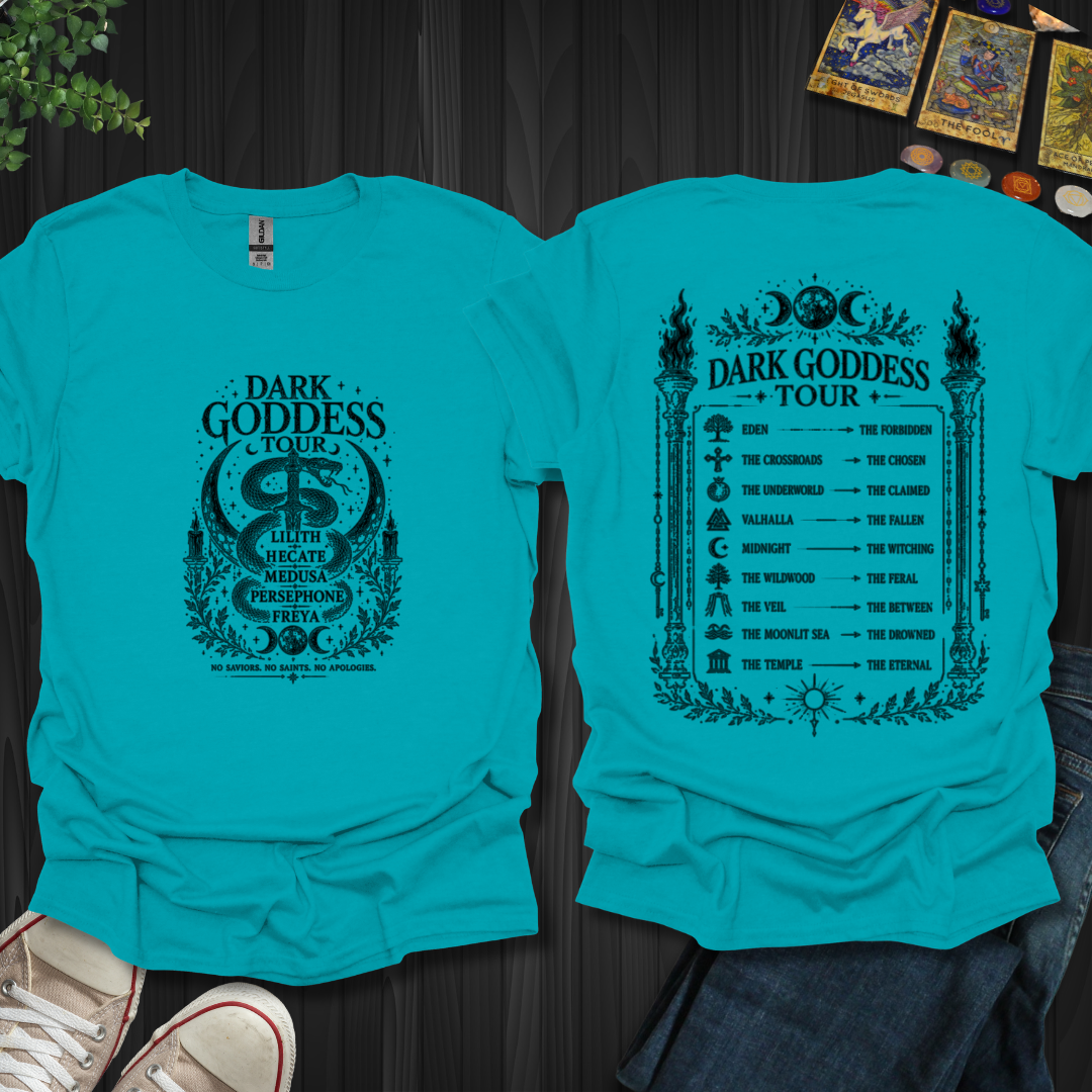 Dark Goddess Tour Front & Back T-Shirt