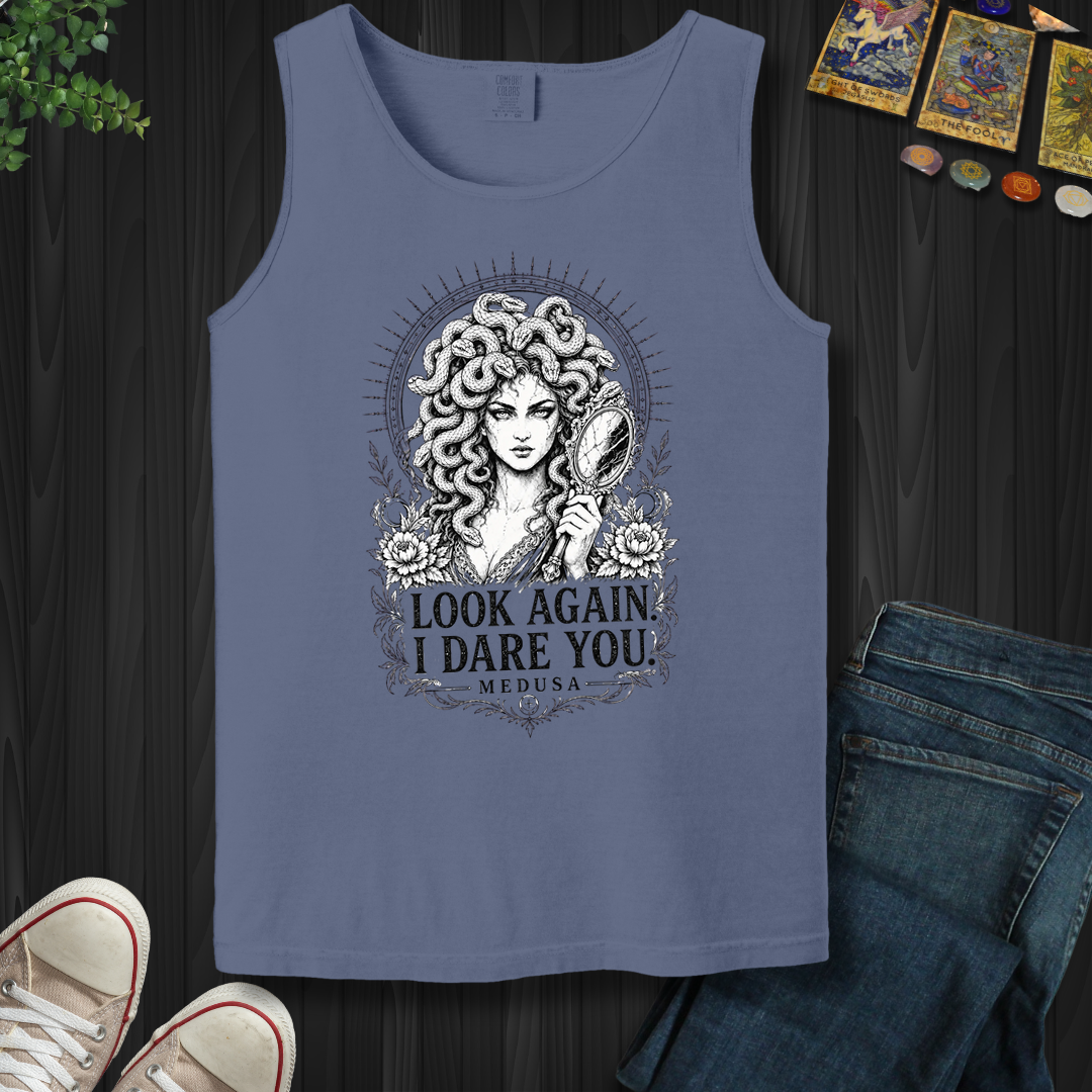 Look Again Medusa- Tank Top