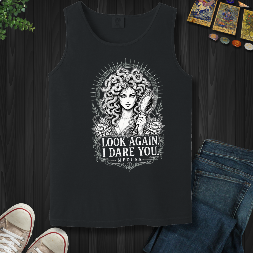 Look Again Medusa- Tank Top