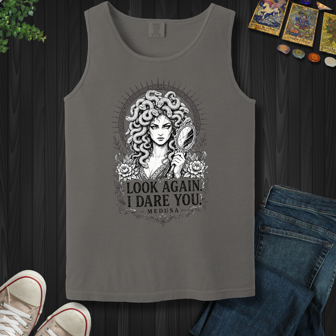 Look Again Medusa- Tank Top
