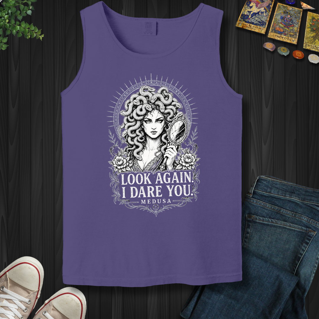 Look Again Medusa- Tank Top