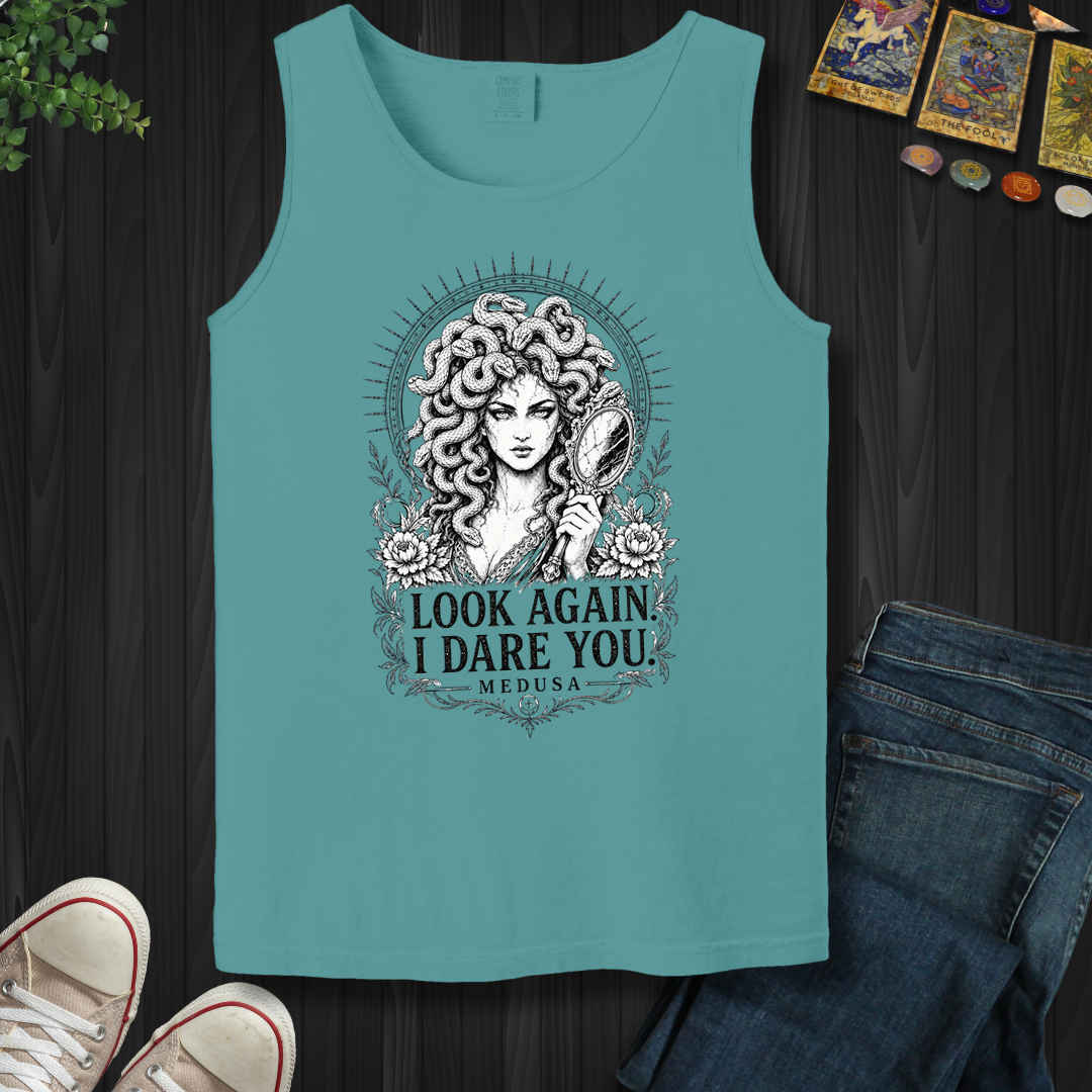 Look Again Medusa- Tank Top