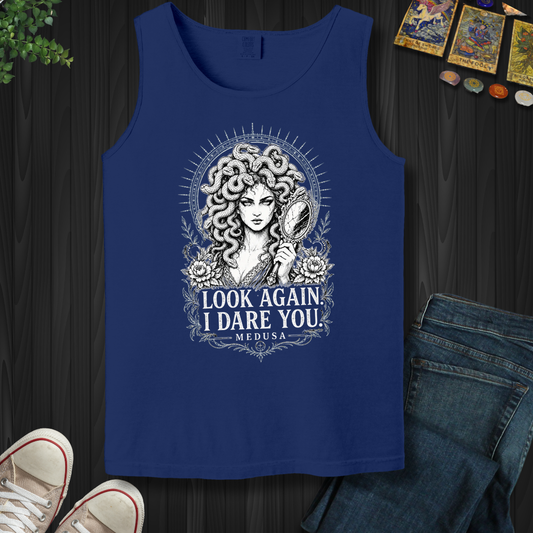 Look Again Medusa- Tank Top