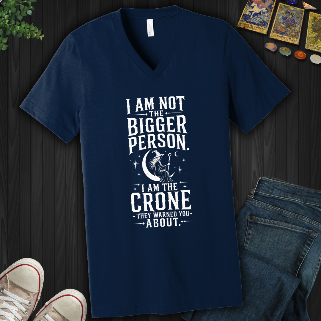 The Crone They Warned You About- V-Neck