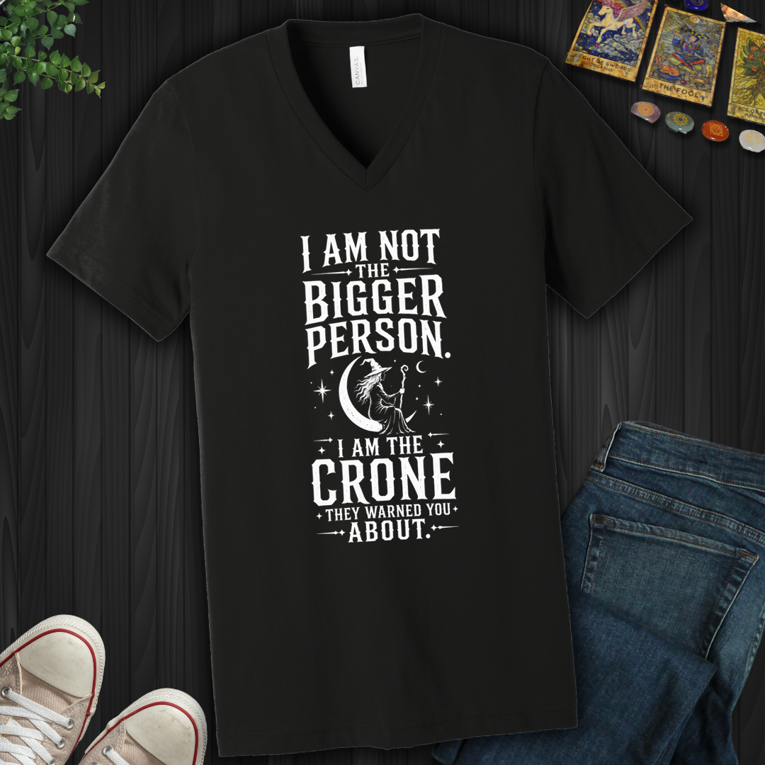 The Crone They Warned You About- V-Neck
