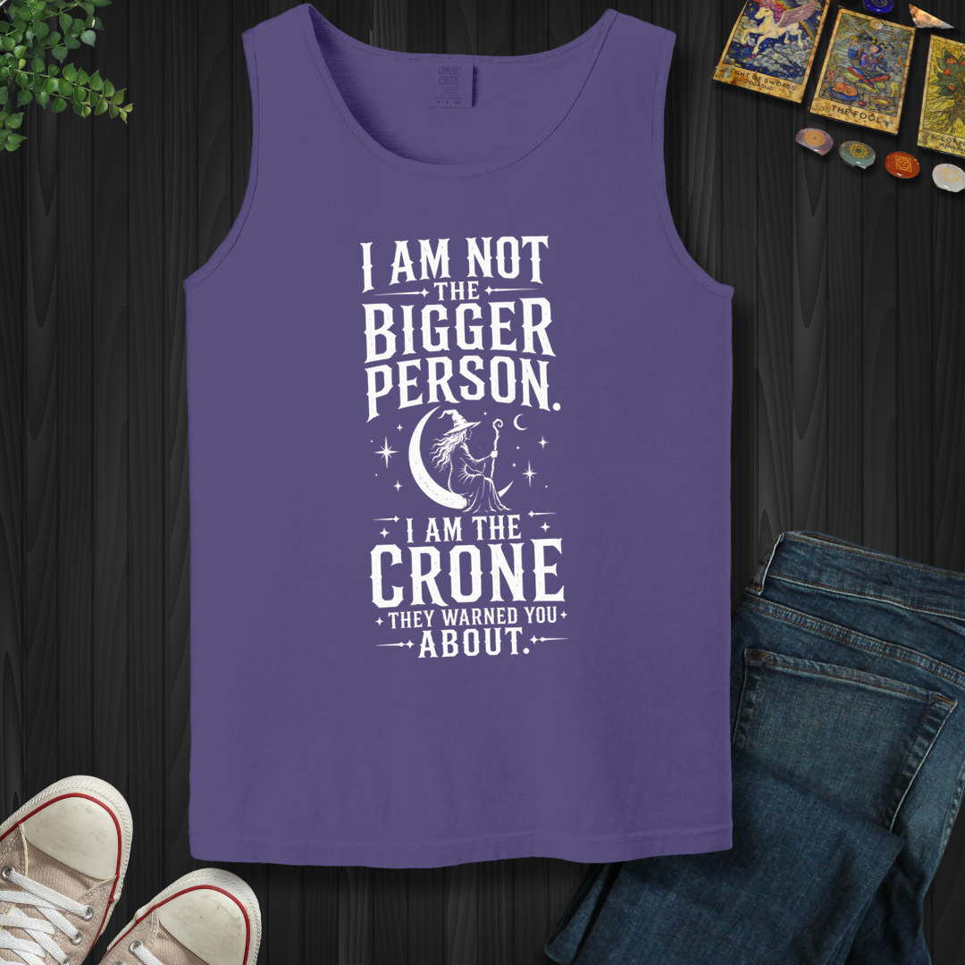 The Crone They Warned You About- Tank Top