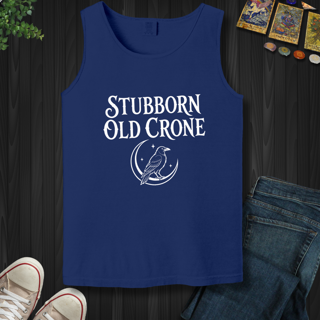 Stubborn Old Crone- Tank Top