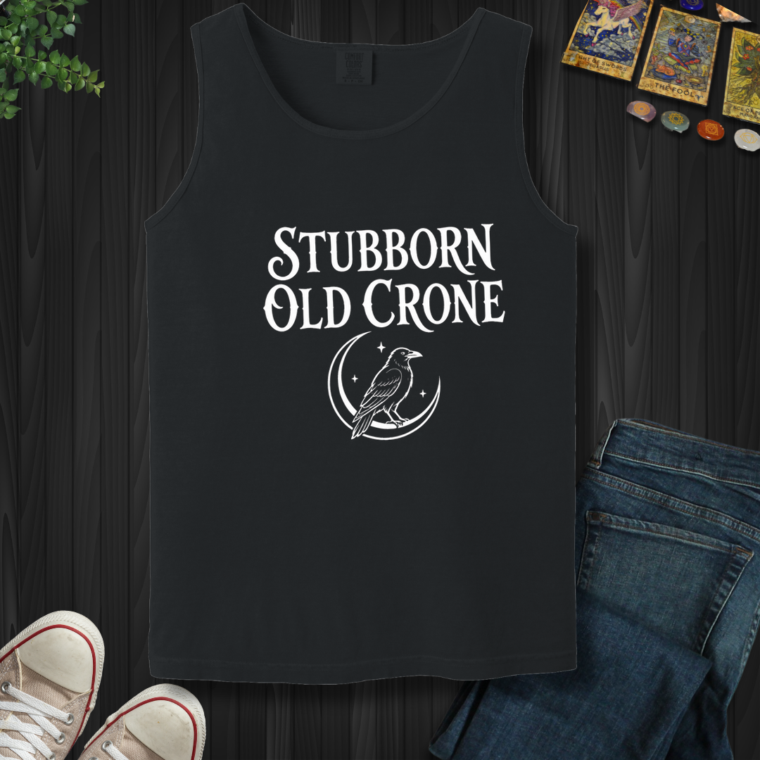 Stubborn Old Crone- Tank Top