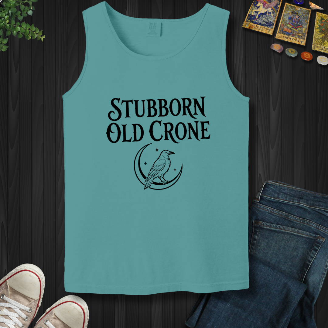 Stubborn Old Crone- Tank Top