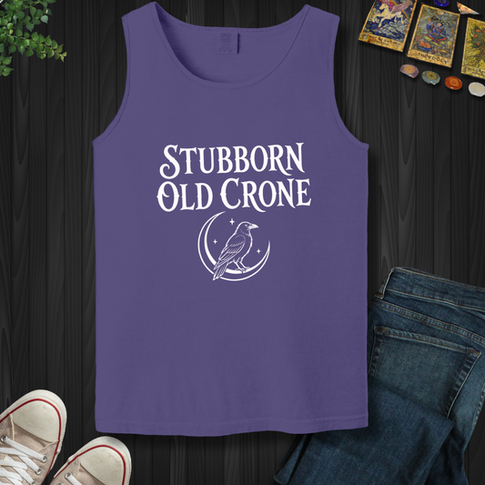 Stubborn Old Crone- Tank Top