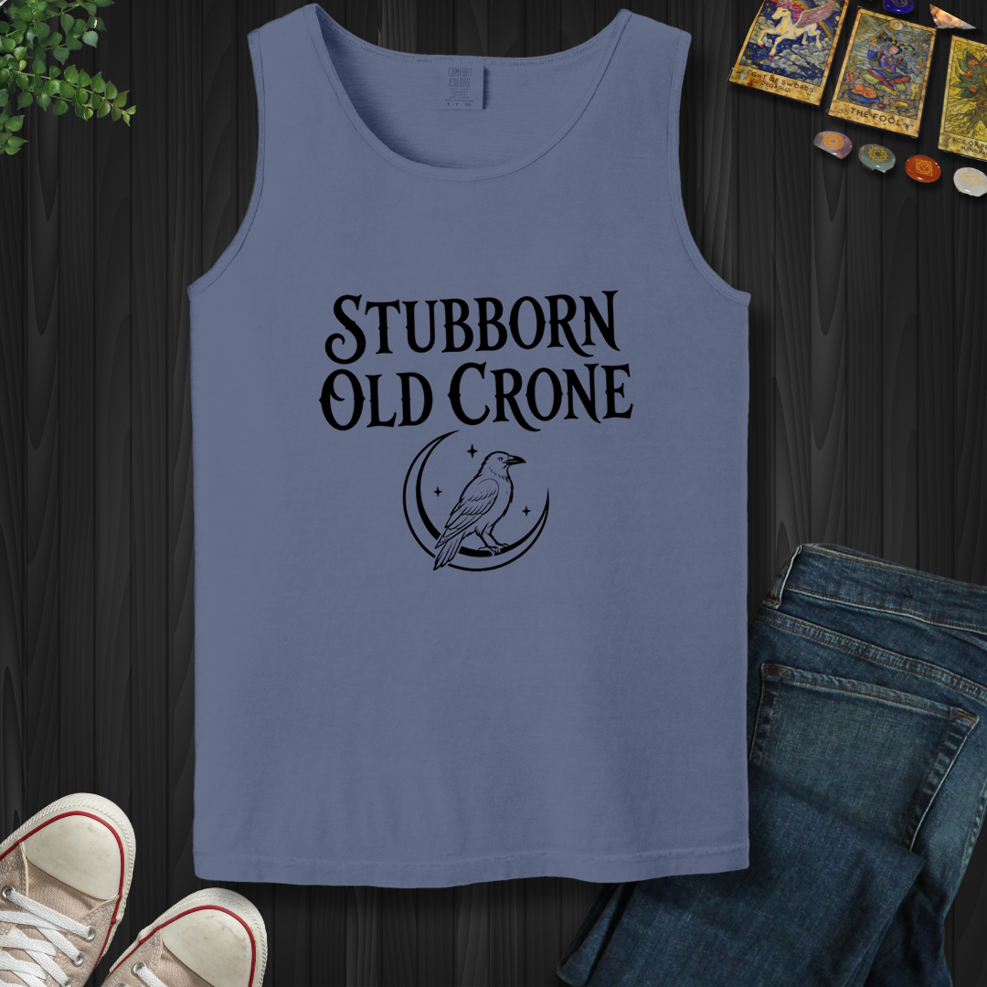 Stubborn Old Crone- Tank Top