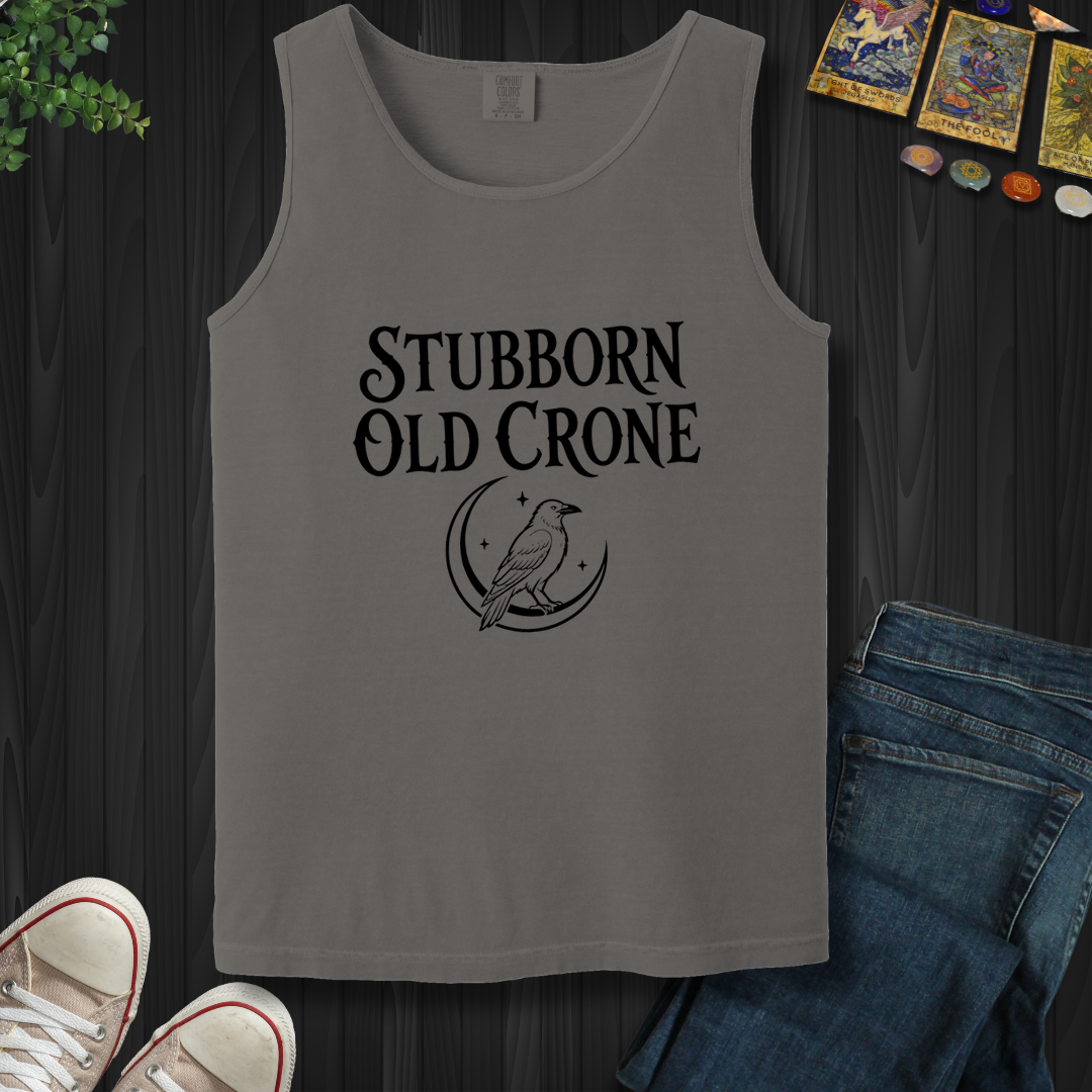Stubborn Old Crone- Tank Top
