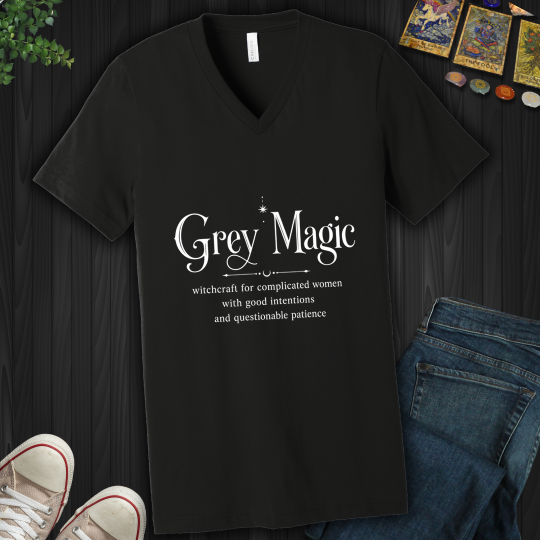 Grey Magic- V-Neck
