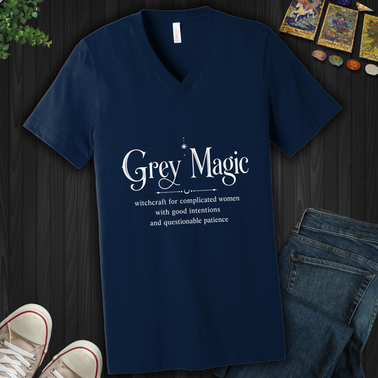 Grey Magic- V-Neck