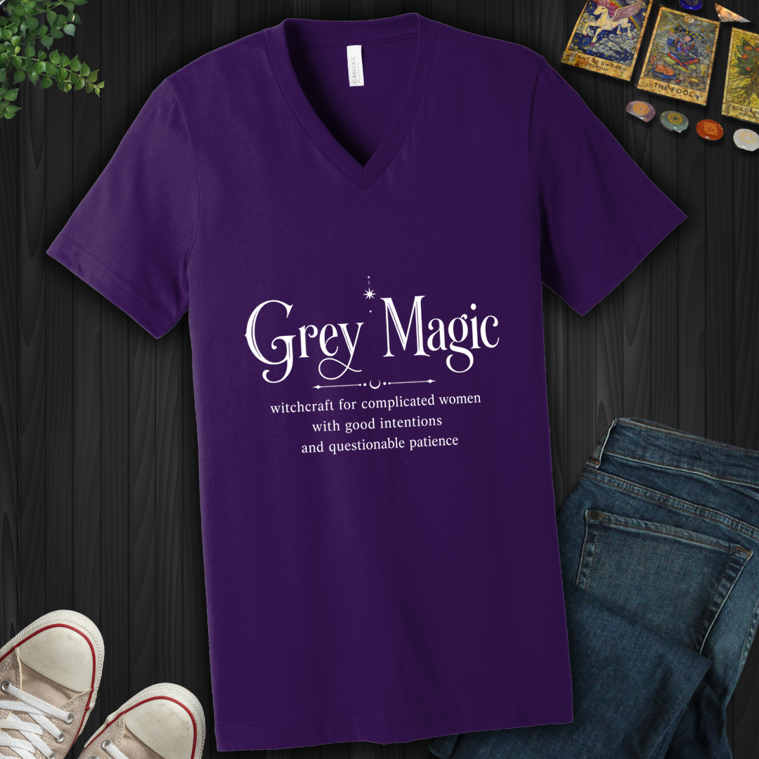 Grey Magic- V-Neck