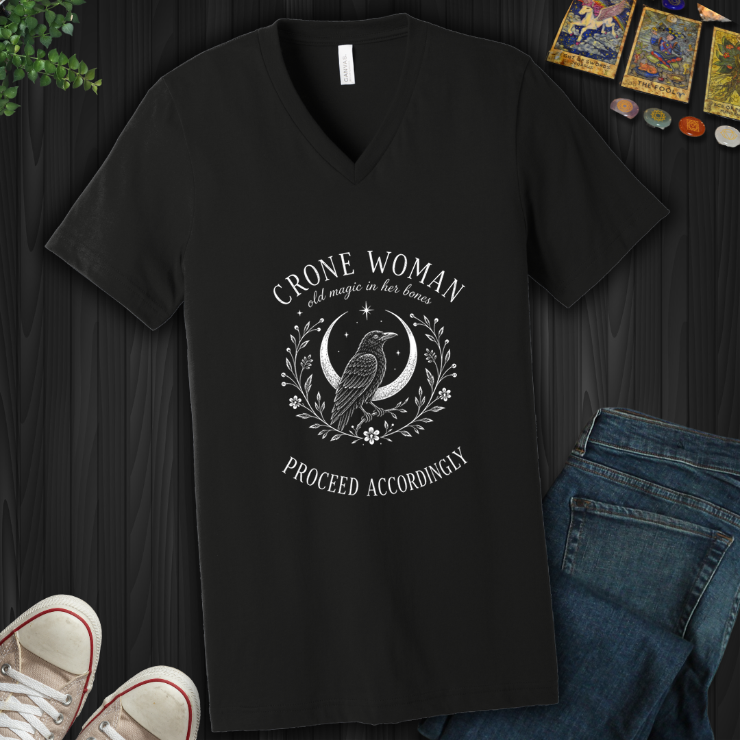 Crone Woman- V-Neck