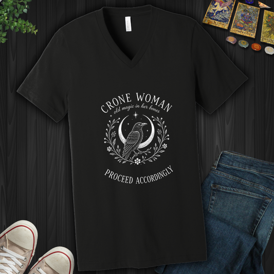 Crone Woman- V-Neck