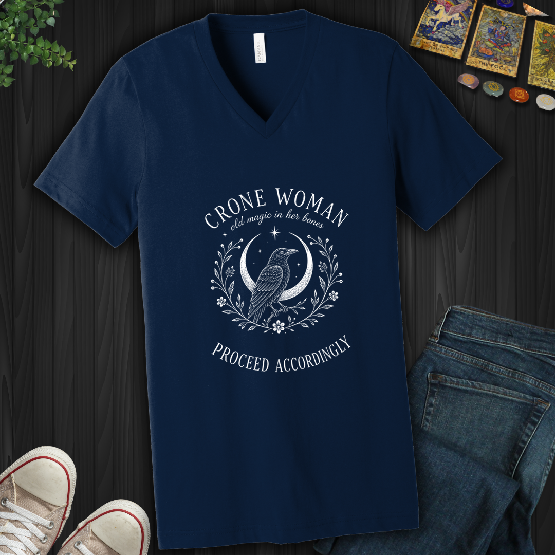 Crone Woman- V-Neck
