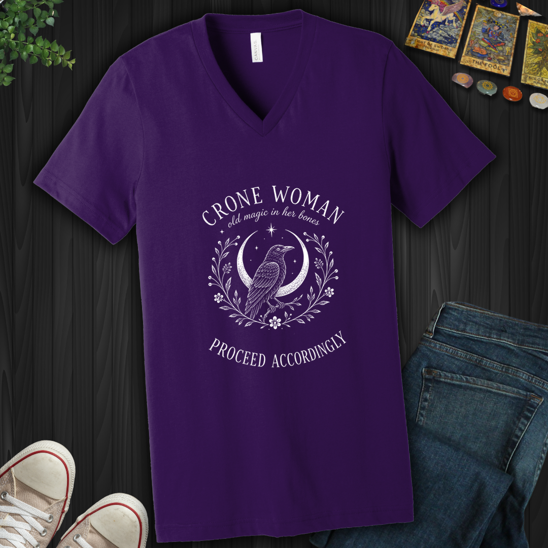 Crone Woman- V-Neck